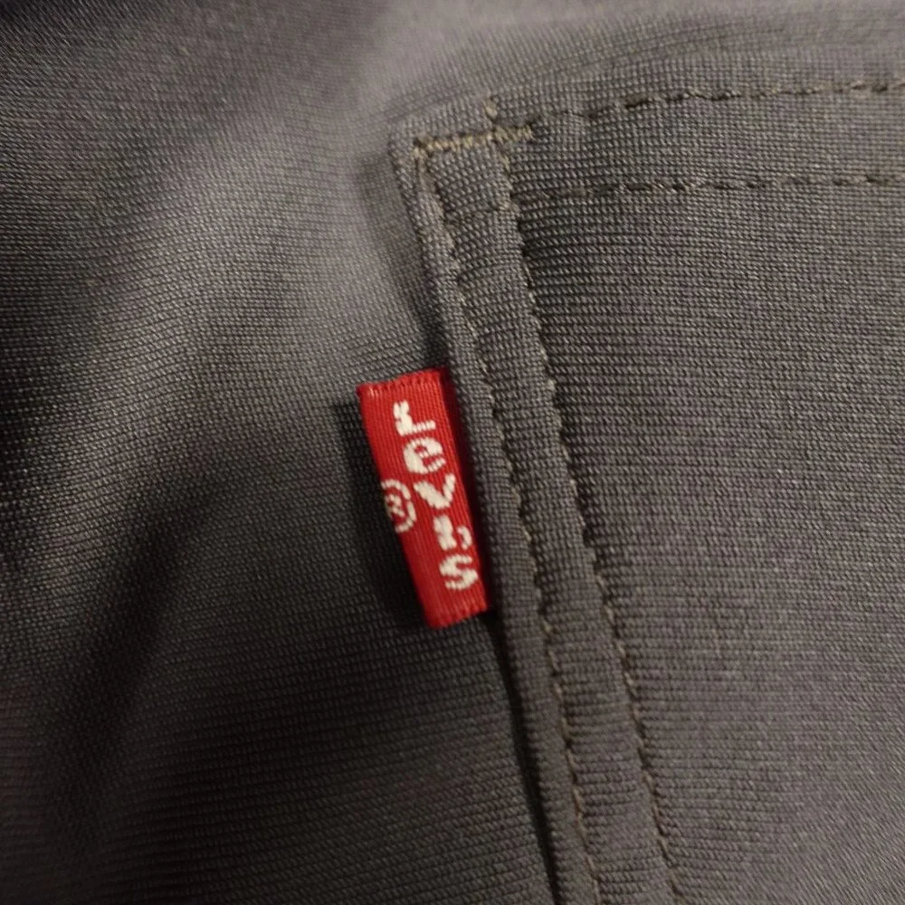 Levi’s‎ 511 Performance Pants Men’s 34x32 Gray Stretch Slim Casual Travel